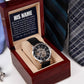 Personalized Gift For Him - Men's Skeleton Watch - Celeste Jewel