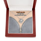 Pickup Line Gift For Her - You're So Hot - Love Knot Necklace - Celeste Jewel