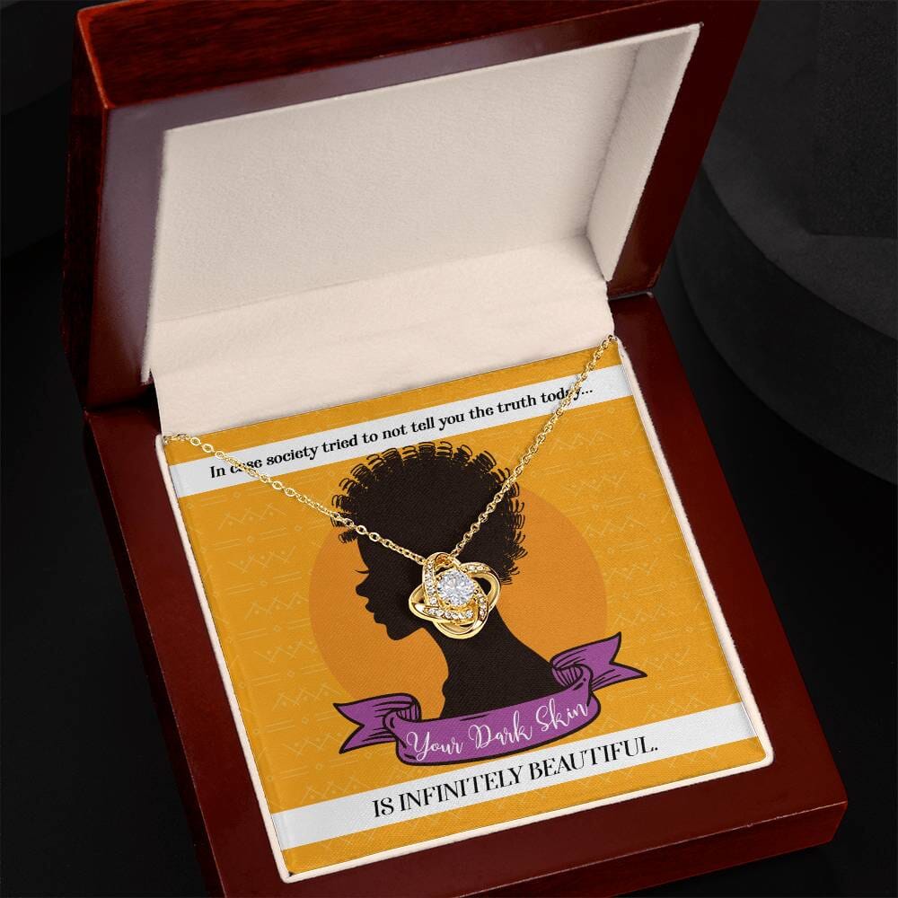 Romantic Gift For My Queen - Infinitely Beautiful - Love Knot Necklace - Celeste Jewel