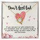 Single Awareness Day Gift For Friend - Don't Feel Bad - Love Knot Necklace - Celeste Jewel