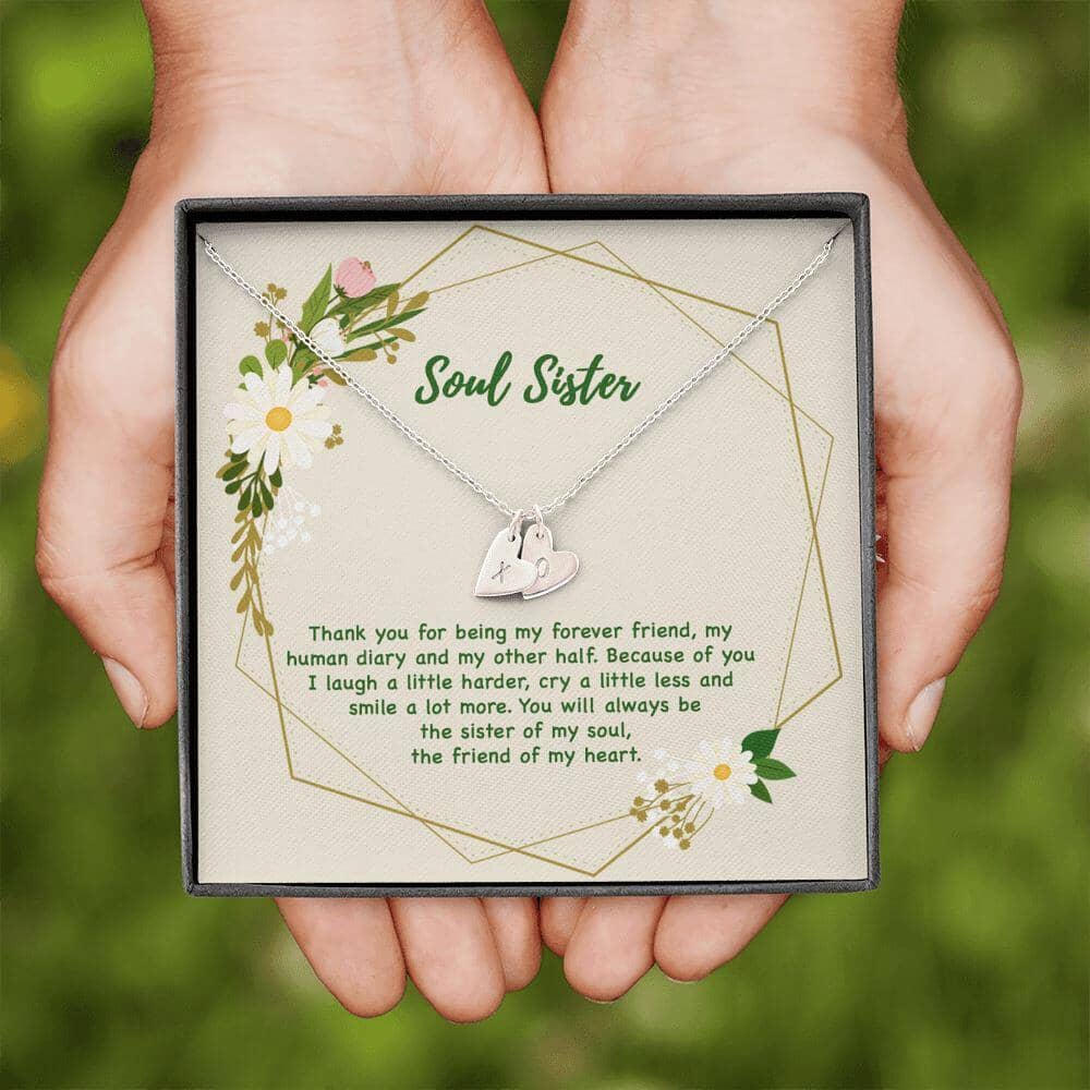 Sister Of My Soul - Love & Hugs Necklace Jewelry 