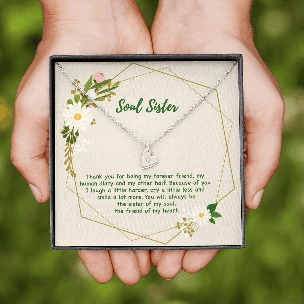 Sister Of My Soul - Love & Hugs Necklace Jewelry 