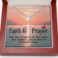 Spiritual Gift - Faith & Prayer - Faith Cross Necklace - Celeste Jewel