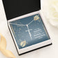 Spiritual Gift For Her - You Are Beautiful - Faith Cross Necklace - Celeste Jewel