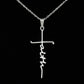 Spiritual Gift - It Makes Things Possible - Faith Cross Necklace - Celeste Jewel