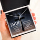 Spiritual Gift - Unseen But Felt - Faith Cross Necklace - Celeste Jewel