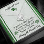 St Patrick's Day Gift - A Good Friend - Love Knot Necklace - Celeste Jewel