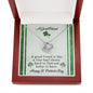 St Patrick's Day Gift - A Good Friend - Love Knot Necklace - Celeste Jewel