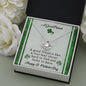 St Patrick's Day Gift - A Good Friend - Love Knot Necklace - Celeste Jewel