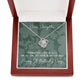 St Patrick's Day Gift - Personalized Daughter Gift - Love Knot Necklace - Celeste Jewel