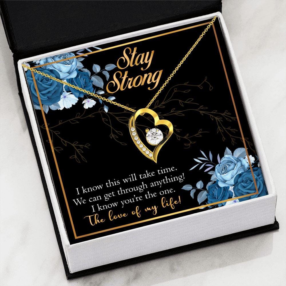 Stay Strong - Eternal Love Necklace - Celeste Jewel