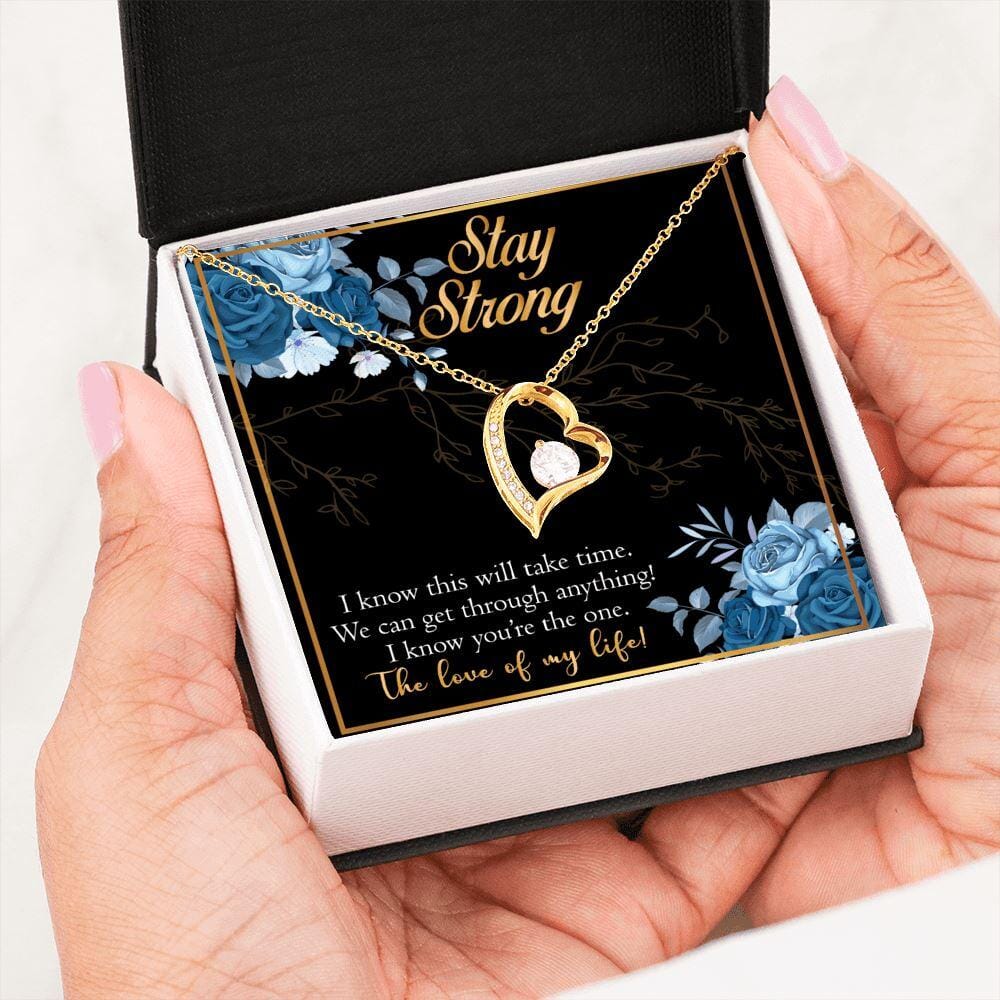 Stay Strong - Eternal Love Necklace - Celeste Jewel