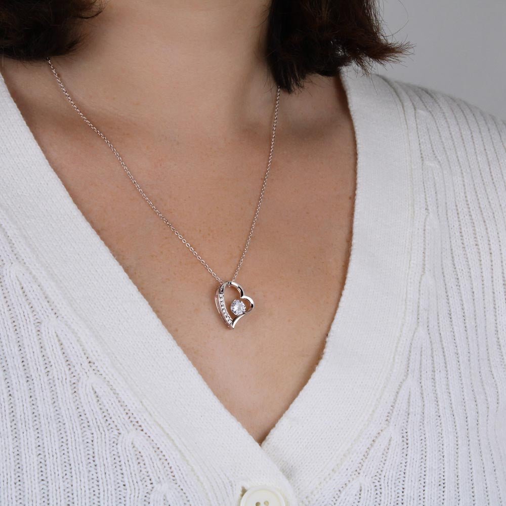 Teacher Appreciation Gift - A Big Heart - Eternal Love Necklace - Celeste Jewel