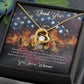 Thank You Gift For Firefighter - Save Strangers - Eternal Love Necklace - Celeste Jewel
