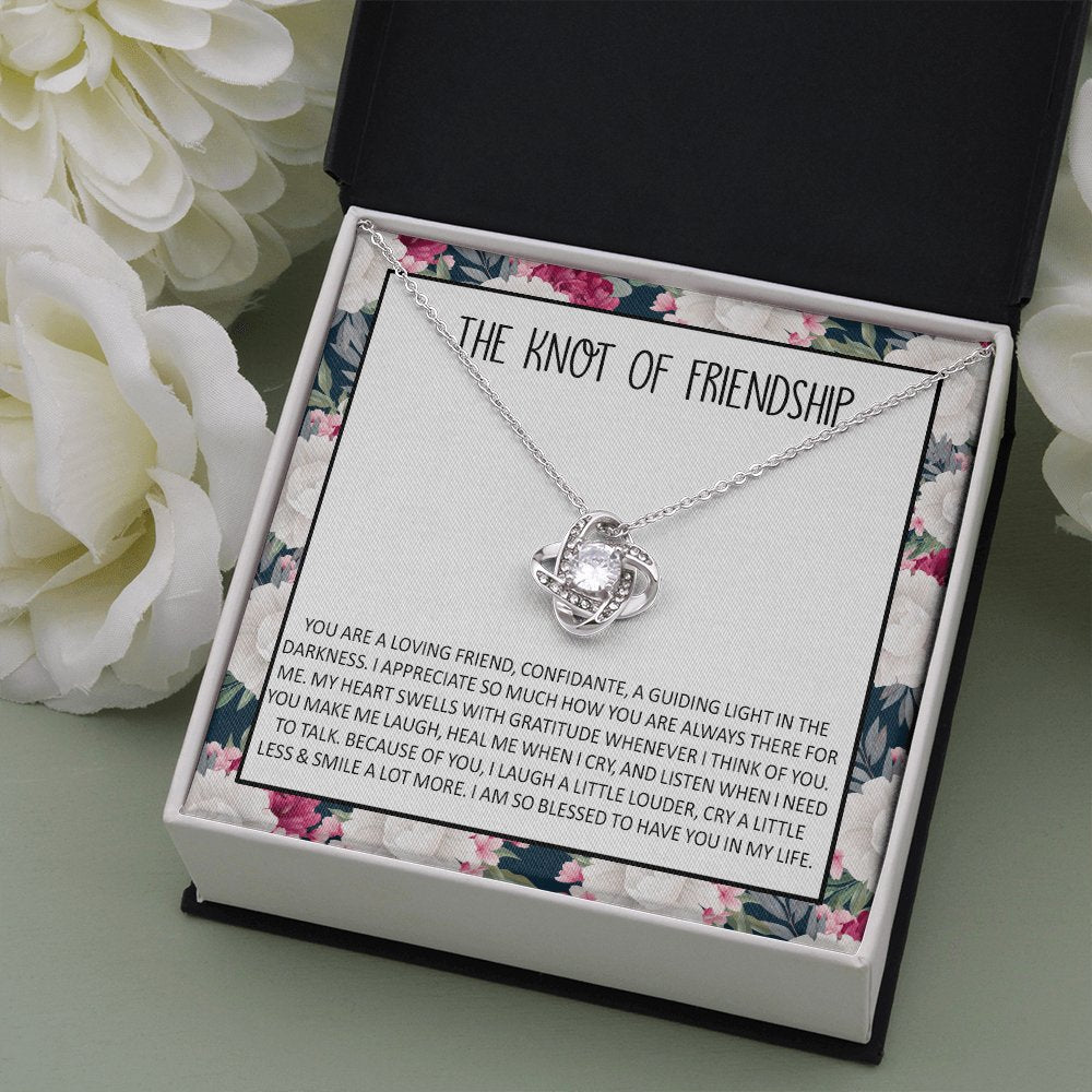 The Knot Of Friendship - Best Friend Gift - Love Knot Necklace - Celeste Jewel