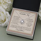 To A Beautiful Girl On Her Graduation Day - Enjoy The Journey - Love Knot Necklace - Celeste Jewel