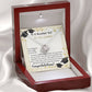 To A Beautiful Girl On Her Graduation - Love Knot Necklace - Celeste Jewel