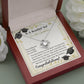 To A Beautiful Girl On Her Graduation - Love Knot Necklace - Celeste Jewel