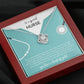 To A Special Nurse - Above And Beyond - Love Knot Necklace - Celeste Jewel