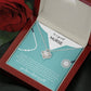 To A Special Nurse - Above And Beyond - Love Knot Necklace - Celeste Jewel