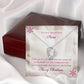 To A Very Special Nurse - Merry Christmas - Eternal Love Necklace - Celeste Jewel