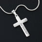 To An Amazing Dada To Be - Gift For New Dad - Personalized Cross Necklace - Celeste Jewel