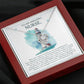 To An Amazing Nurse - Like A Lighthouse - Love Knot Necklace - Celeste Jewel