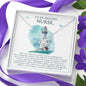 To An Amazing Nurse - Like A Lighthouse - Love Knot Necklace - Celeste Jewel