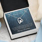 To An Amazing Nurse - Merry Christmas - Eternal Love Necklace - Celeste Jewel