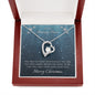 To An Amazing Nurse - Merry Christmas - Eternal Love Necklace - Celeste Jewel