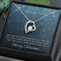 To An Amazing Nurse - Merry Christmas - Eternal Love Necklace - Celeste Jewel
