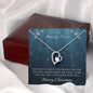 To An Amazing Nurse - Merry Christmas - Eternal Love Necklace - Celeste Jewel