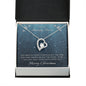 To An Amazing Nurse - Merry Christmas - Eternal Love Necklace - Celeste Jewel