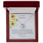 To An Amazing Teacher - Appreciation Gift For Teacher - Love Knot Necklace - Celeste Jewel