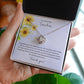 To An Amazing Teacher - Appreciation Gift For Teacher - Love Knot Necklace - Celeste Jewel