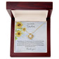 To An Amazing Teacher - Appreciation Gift For Teacher - Love Knot Necklace - Celeste Jewel