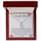 To My Amazing Mother - You Have Always Been There - Eternal Hope Necklace - Celeste Jewel