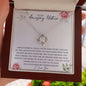 To My Amazing Mother - You Have Always Been There - Love Knot Necklace - Celeste Jewel