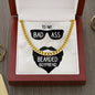 To My Badass Bearded Boyfriend- Cuban Link Chain Necklace - Celeste Jewel