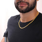 To My Badass Bearded Boyfriend- Cuban Link Chain Necklace - Celeste Jewel