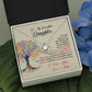 To My Beautiful Daughter - Ability To See Yourself - Love Knot Necklace - Celeste Jewel