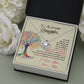 To My Beautiful Daughter - Ability To See Yourself - Love Knot Necklace - Celeste Jewel