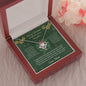 To My Beautiful Daughter Christmas Gift - Love Knot Necklace - Celeste Jewel