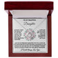 To My Beautiful Daughter - The Proudest Moment - Love Knot Necklace - Celeste Jewel
