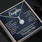 To My Beautiful Daughter - Your Happiness - Eternal Hope Necklace - Celeste Jewel
