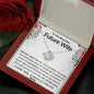 To My Beautiful Future Wife - My Other Half - Love Knot Necklace - Celeste Jewel