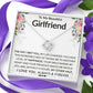 To My Beautiful Girlfriend - My Other Half - Love Knot Necklace - Celeste Jewel