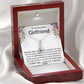To My Beautiful Girlfriend - My Other Half - Sparkling Radiance Necklace - Celeste Jewel