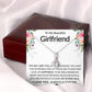 To My Beautiful Girlfriend - My Other Half - Sparkling Radiance Necklace - Celeste Jewel
