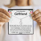 To My Beautiful Girlfriend - My Other Half - Sparkling Radiance Necklace - Celeste Jewel